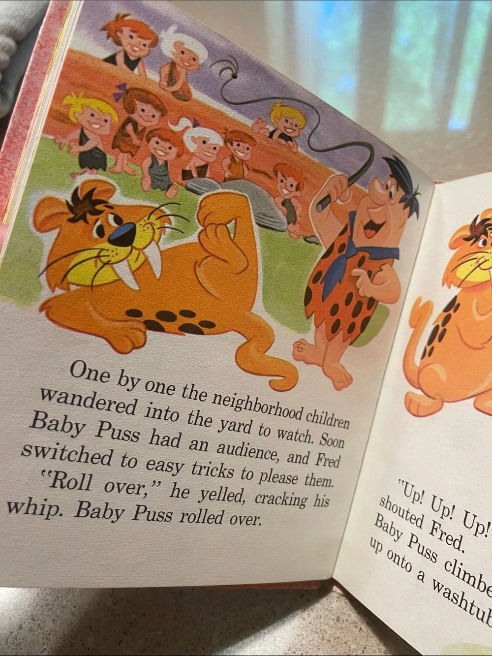 The Flintstones: At the Circus — Kids Book (Pink)